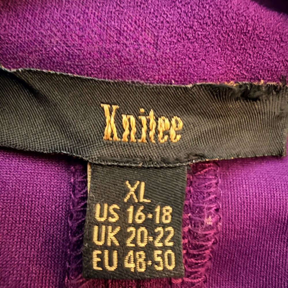 Chic Purple Ruffle Maxi Dress - Picture 7 of 7
